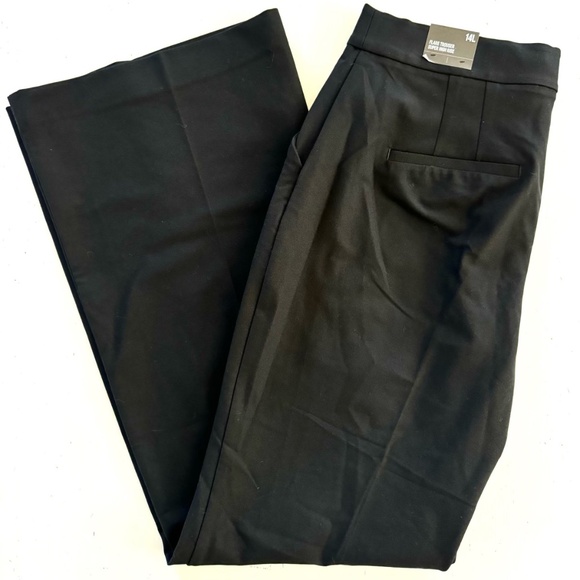 NEW Express Super High Rise Flare Trouser - Picture 5 of 11